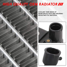1322 OE Style Aluminum Core Cooling Radiator Replacement for Ford Topaz Tempo Ghia Mercury Topaz 2.3L 3.0L AT 92-94