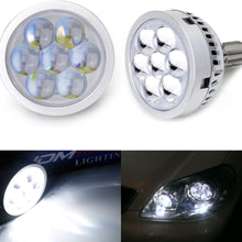 iJDMTOY (2) Mini 3-Inch JDM Q45 Style Multi-Lens 25W LED Projector Kit Compatible With Headlight Low/High Beam Retrofit