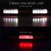 For 1997-2003 Ford F150/2004 F150 Heritage 3rd Third LED Brake Lights Cargo Lamp Center High Mount Light Tail Light