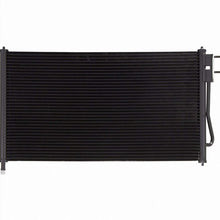 VioletLisa All Aluminum Air Condition Condenser 1 Row Compatible with 2005-2007 Focus Without Oil Cooler
