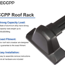 ECCPP Car Top Luggage Carrier Bar Black Fit for 2016 2017 2018 2019 Ford Explorer Sport Utility,Aluminum Roof Rack Cross Bars