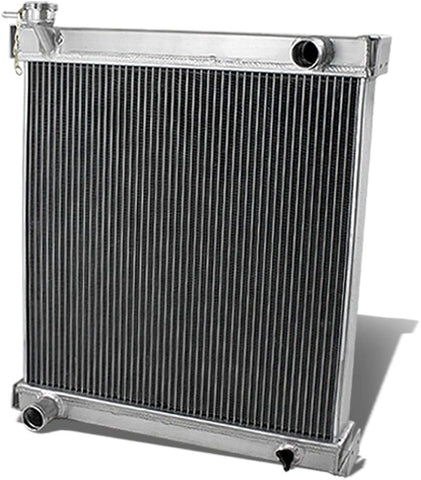 DNA Motoring RA-JEEPTJ-2 2-Row Full Aluminum Radiator