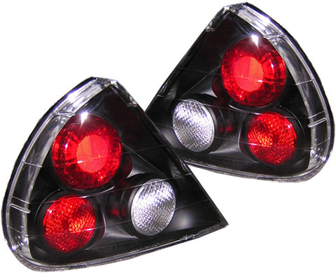 Spyder Auto Mitsubishi Mirage Black Tail Light