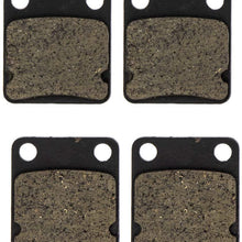 NICHE Brake Pad Kit For Polaris ACE 150 1912970 1912971 Complete Organic