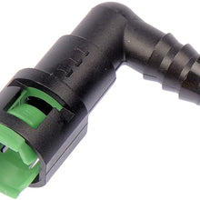 Dorman 800-092 Fuel Line Quick Connector for 5/16 In. Steel to 3/8 In. Nylon Tubing, Pack of 2