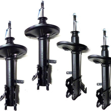 DTA 40032 Shocks Struts Full Set (Pack of 4 pcs) Without Springs, Fits 1993-2002 Toyota Corolla