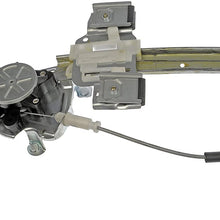 Dorman 741-888 Rear Driver Side Power Window Regulator and Motor Assembly for Select Pontiac Models