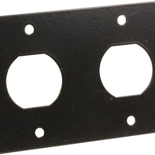 JR Products 15165 12V/USB Mounting Plate - Double Port