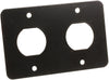 JR Products 15165 12V/USB Mounting Plate - Double Port