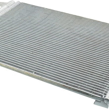 AC Condenser A/C Air Conditioning with Receiver Drier for VW Jetta Beetle
