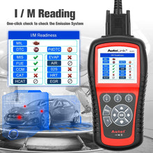 Autel Autolink AL619 Scan Tool with ABS/ SRS Airbag Warning Light OBD2 Scanner, Turn Off Check Engine Light Automotive Diagnostic Tool, Quick Test On The Engine System Scan Tool