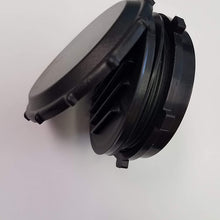 The Display Shield Louvered Vent, Bug Screen, 60ppi Filter, Seal and Cap, 2.5", Black