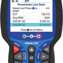 INNOVA 3040RS OBD2 Scanner/Car Code Reader with ABS, Battery Testing, and Live Data