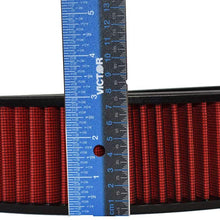 A-Team Performance Air Filter Element Air Cleaner High Flow Replacement Washable and Reusable Round Cotton Fiber Compatible with Buick Chevrolet GMC Ford Mopar Oldsmobile Pontiac (14X3)