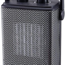 Zyyqt Fan Heaters Ceramic， Portable Eletric Adjustable Head Space Heater Ideal for Desk, Small Rooms, Caravans and Garages Wide Handle (Color : B)