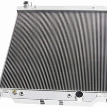 CoolingSky 2 Row Core Aluminum Radiator for 2003-2007 Ford F250, F350 Super Duty/Excursion 6.0L Turbo Diesel Powerstroke