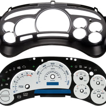Dorman 10-0102B Instrument Cluster Upgrade Kit - Escalade Style Without Transmission Temperature for Select Chevrolet/GMC Models