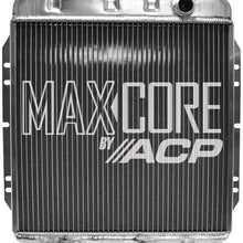 1965-66 Ford Mustang Aluminum Radiator 2 Row For 6 Cylinder Mustang OE Style