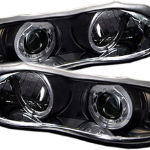 Spyder 5078261 Chevy Camaro 98-02 Projector Headlights - LED Halo - LED (Replaceable LEDs) - Black Smoke - High 9005 (Not Included) - Low H1 (Included)
