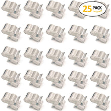 ELITEWILL 23mm Stainless Steel SunRunner Trailer Cable Frame Wire Clips Wiring to Frame 25pc