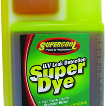 TSI Supercool 22816 Yellow SAE Certified Super Dye, 8 oz (Treats 32-Vehicles - Self Measure Bottle)