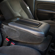 NuaDua Center Console Organizer Lid Kit for 99-07 Silverado, Avalanche, Suburban, Sierra, Yukon, Escalade - Replaces OEM 19127364 Armrest Latch Cover Accessories - Dark Grey