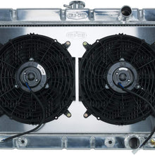64-65 Chevelle Radiator and Dual 12in Fan Kit AT