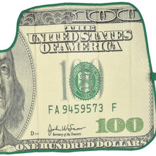 Hundred Dollar Bill Benjamin Franklin Front Windshield Sun Shade - Accordion Folding Auto Sunshade for Car Truck SUV - Blocks UV Rays Sun Visor Protector - Keeps Your Vehicle Cool - 58 x 28 Inch