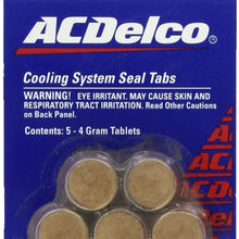 Genuine GM (12378255) Fluid 3634621 Cooling System Seal Tablet - 4 Grams, (Pack of 5)