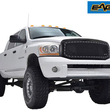 EAG Rivet Stainless Steel Wire Mesh Replacement Fit for 06-08 Dodge Ram 1500/06-09 Dodge Ram 2500/3500 Grille