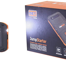 GET GK-JMPSTR-0001 Black Mini emergency starter, power bank and LED light