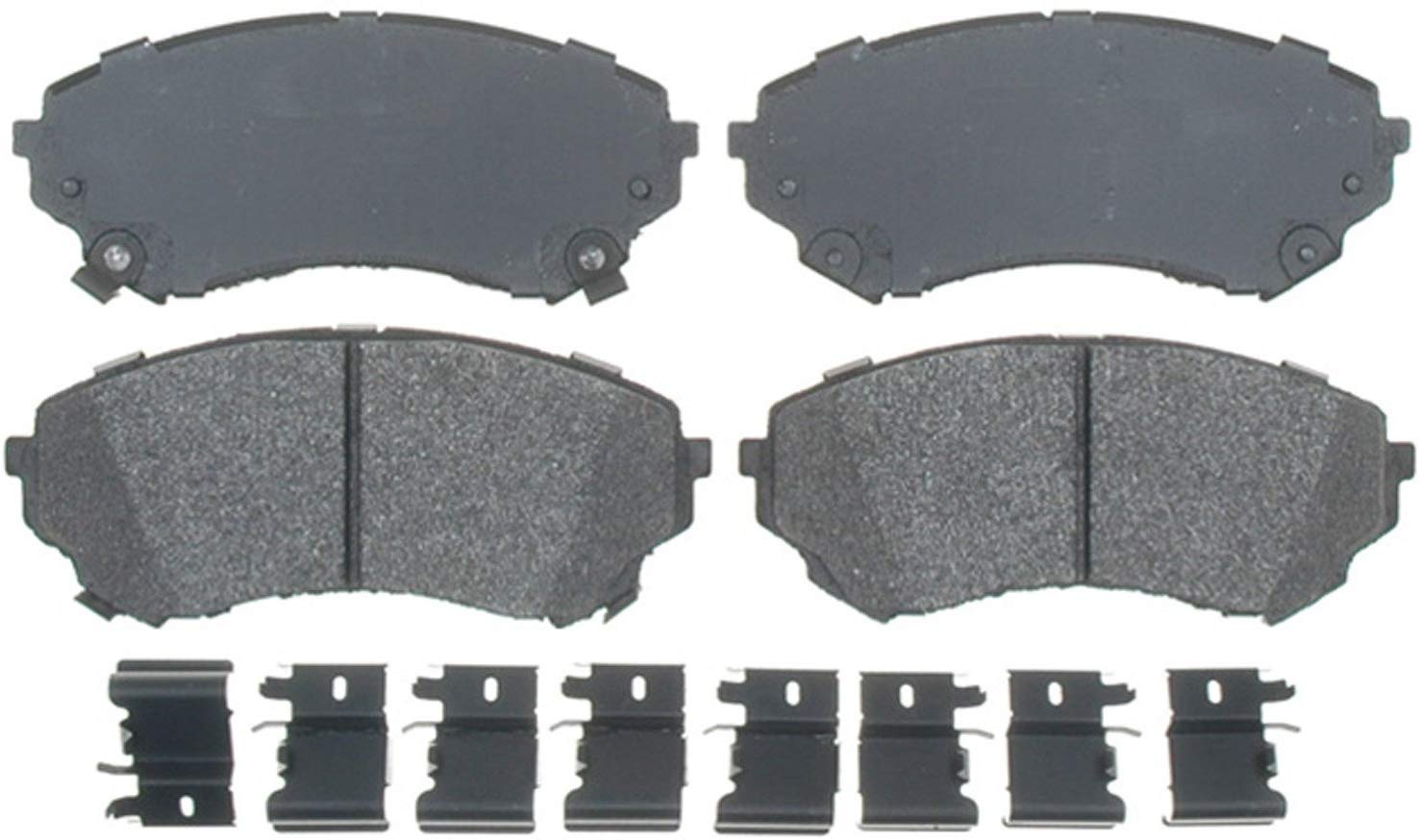 ACDelco 17D1331MH Professional Semi-Metallic Front Disc Brake Pad Set