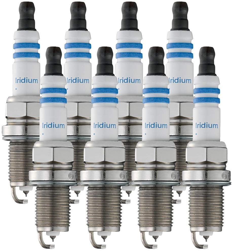 Bosch (9602) HR8LII33U Original Equipment Fine Wire Iridium Spark Plug (8 Pack)