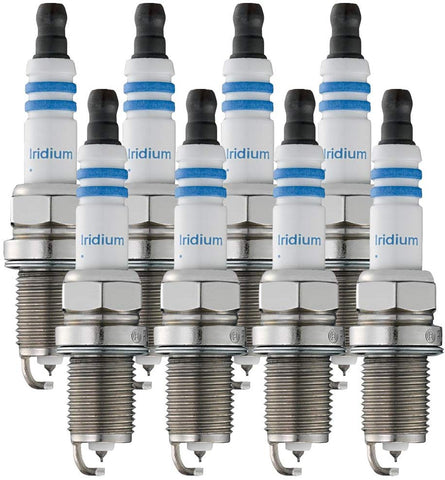 Bosch (9602) HR8LII33U Original Equipment Fine Wire Iridium Spark Plug (8 Pack)