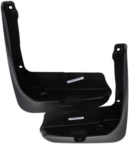 Genuine Toyota Accessories PU060-33012-R1 Rear Black Mud Guard - 4 Piece