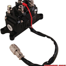 Extreme Max Remote SW & RLY Assy RUNVA 5600.3060 Universal Replacement Contactor/Relay with Handlebar Rocker Switch Kit for 2000-3600 lb. ATV Winches