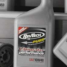 Custom Chrome RevTech Harley Pure Advanced Motorcycle Oil Case of 12 Quarts SAE 20W50