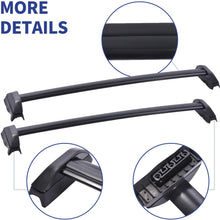 ACUMSTE Aluminum Car Top Luggage Roof Rack Cross Bar, Compatible for 02-06 Honda CRV Carrier Adjustable Frame