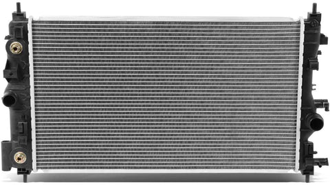 DNA Motoring OEM-RA-13197 13197 OE Style Bolt-On Aluminum Core Radiator Replacement