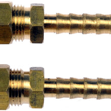 Dorman 800-036 Fuel Line Adapter - 5/16 in. Steel to 5/16 in.(8mm) Nylon Tubing, 2 Pack