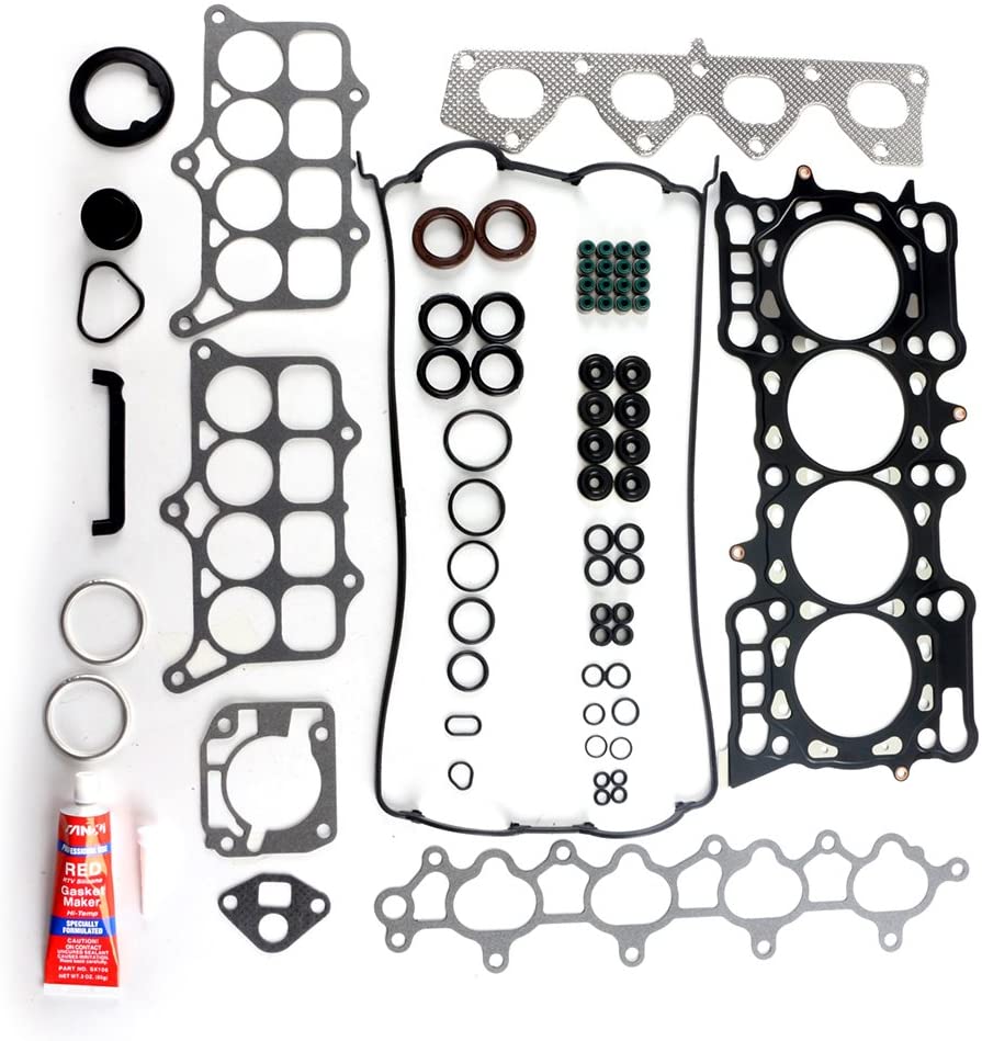 SCITOO Compatible with Cylinder Head Gasket Kits fit 93-96 for Honda Prelude 2.2L VTEC DOHC H22A1 Engine Cylinder Head Gaskets Automotive Replacement Gasket Set