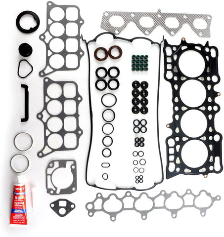 SCITOO Compatible with Cylinder Head Gasket Kits fit 93-96 for Honda Prelude 2.2L VTEC DOHC H22A1 Engine Cylinder Head Gaskets Automotive Replacement Gasket Set