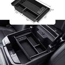 JoyTutus Center Console Organizer Tray for 2019 Chevy Silverado 1500 / GMC Sierra 1500 and 2020 Chevy Silverado/GMC Sierra 1500/2500/3500HD Armrest Storage Box