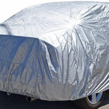 Motor Trend Universal WeatherWear Poly-1 Outdoor Car Cover- All Weather Snow Wind Rain & Water Proof Ultra Protection