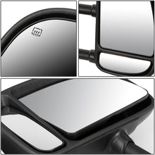 DNA Motoring TWM-004-T111-BK-R Powered Towing Mirror+Heat Right/Passenger [For 99-07 Ford Super Duty]