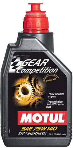 Motul 105779 Transmision Gear Ff Comp 75W140 (LSD) -Synthetic Ester 1-Liter, 33.81 Fluid_Ounces