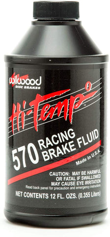 Wilwood 290-0632: Brake Fluid, DOT 3, Hi-Temp, 570 Degrees Fahrenheit, 12 Fluid oz. Bottle, 2 Pack