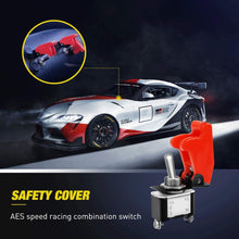 Nilight 90014E Heavy Duty Rocker Toggle Switch 12V 20A Red Cover SPST ON/Off 2Pin Car Truck Boat-5 Pack, 2 Years Warranty