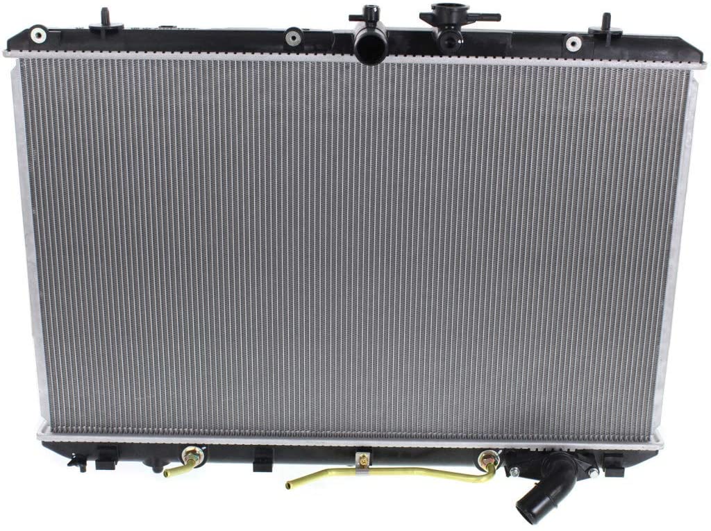 For Toyota Highlander Radiator 2009 10 11 12 2013 | 2.7L Engine | 1-Row Core | Plastic Tank | Aluminum Core | w/o Towing Package | TO3010327 | 160410V050