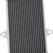 ALLOYWORKS 2 Row Core All Aluminum ATV Radiator For 1987-2007 Yamaha Banshee YFZ350 YFZ 350